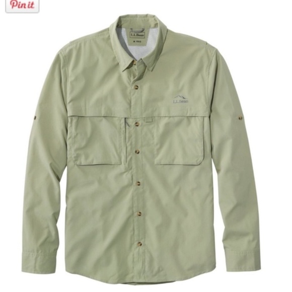 L.L. Bean Bundle of 2 Tropicwear Shirt long sleeves XXL - Picture 2 of 15